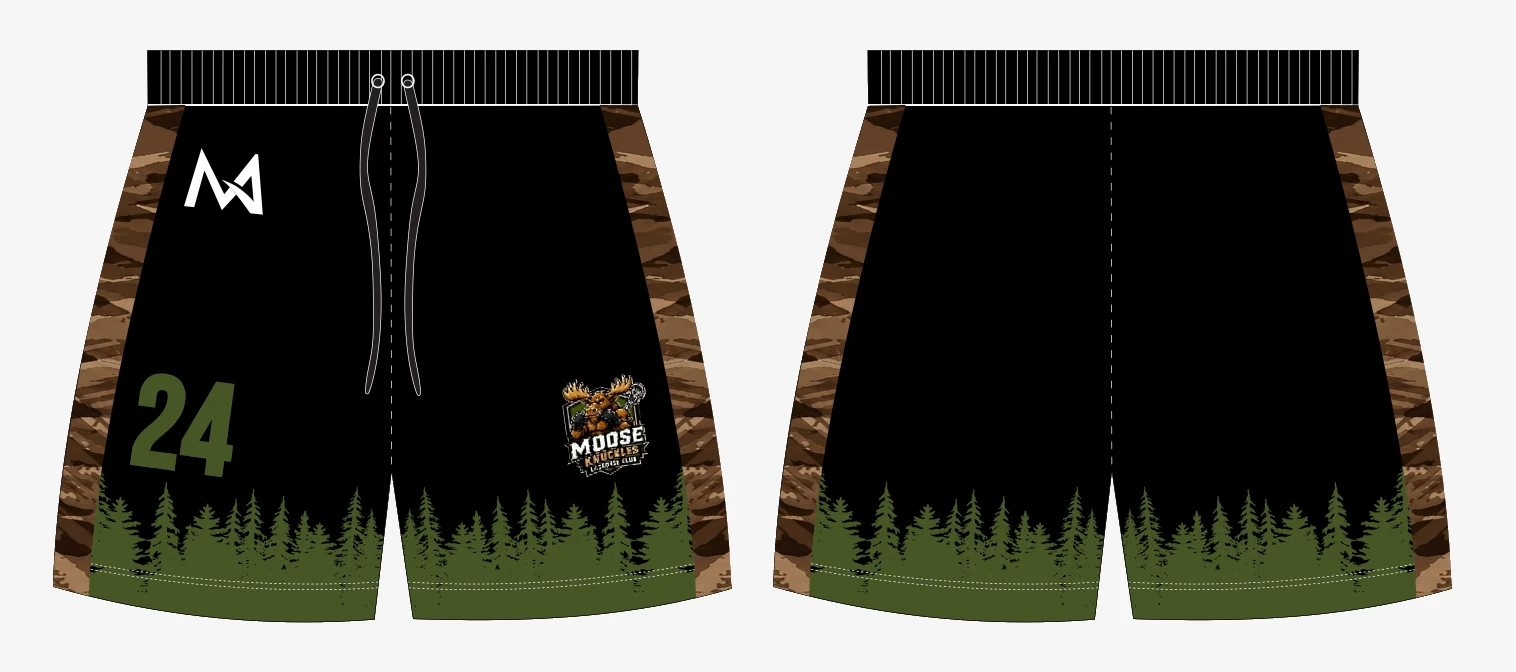 The Moose Knuckles Shorts - Black