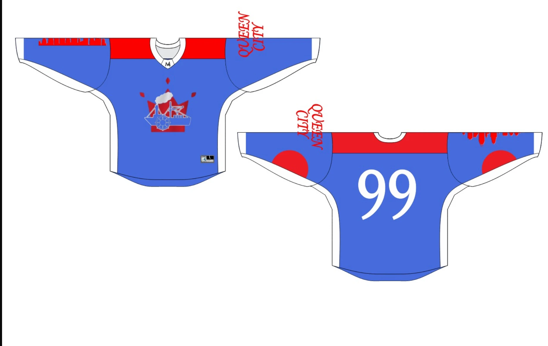 Queen City Jersey - Blue