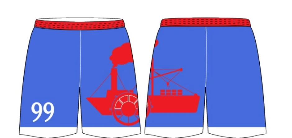 Queen City Shorts - Blue